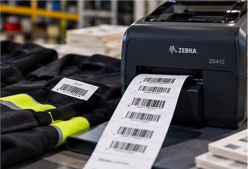 Garment label printers