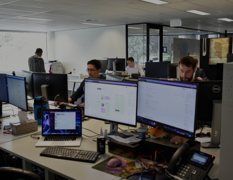 The Codium team in the Eastwood office